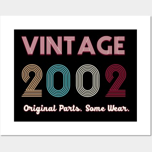 Vintage 2002 Original Parts. Some Ware Posters and Art